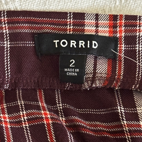 Mini Twill Pleated Skater Skirt- Plus Size 2X 18-20 - Picture 7 of 11